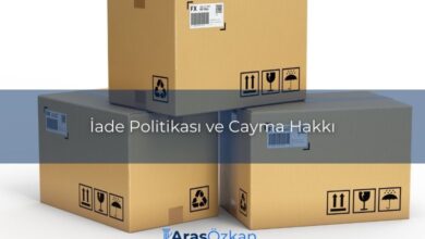 iade politikasi ve cayma hakki Iade Politikasi Ve Cayma Hakki